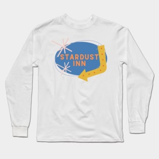 Stardust Inn Retro Motel Sign Long Sleeve T-Shirt